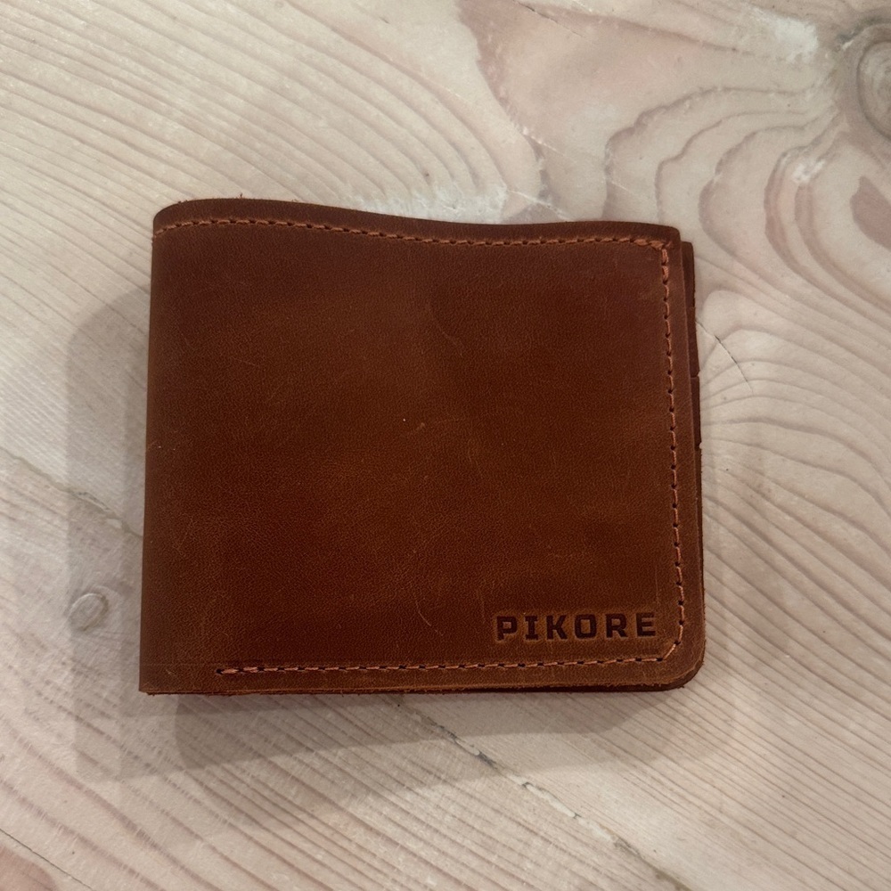 Piko 1988 Tan Leather Key & Card Holder - Picture 7 of 10